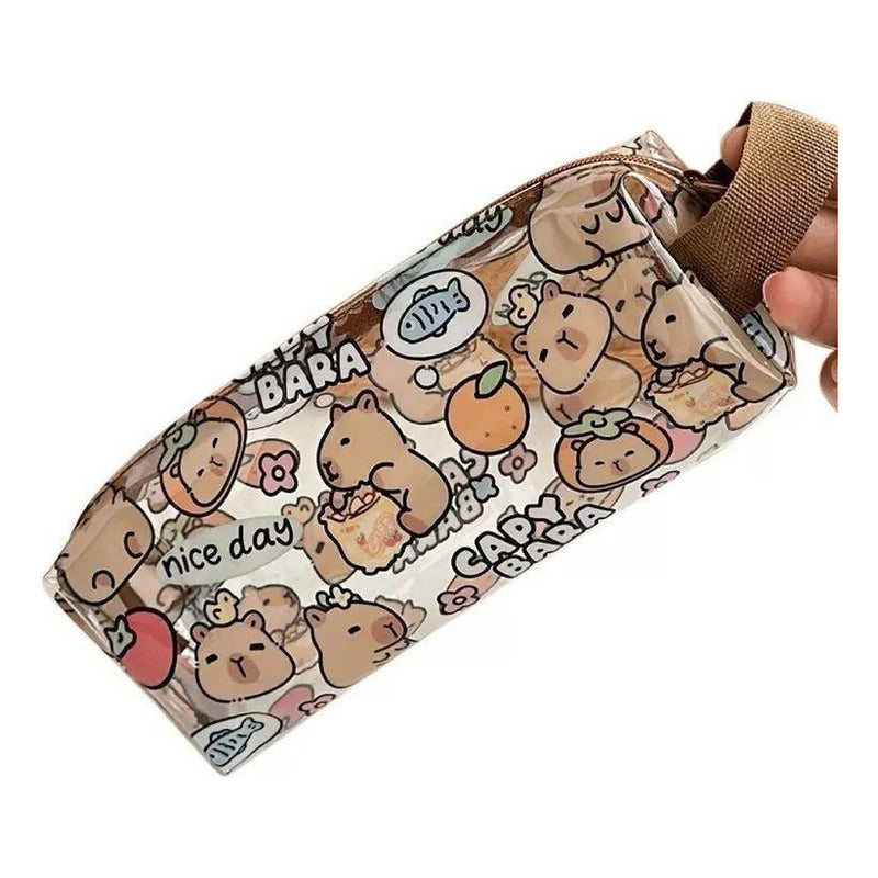Capybara Cartuchera Pvc Porta Lapiceras