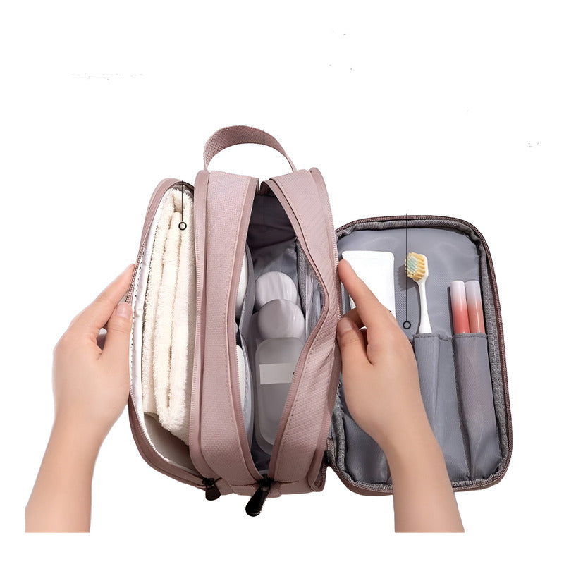 Neceser De Viaje Travel Organizador Gris Grandes