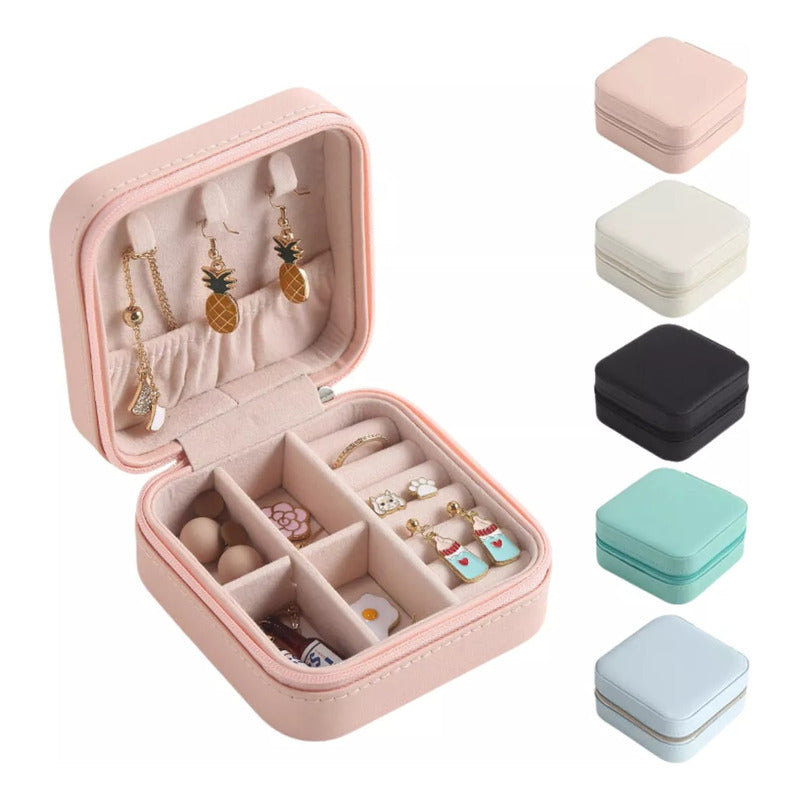 Alhajero Joyero Caja Organizador Joyas Anillos Y Accesorios