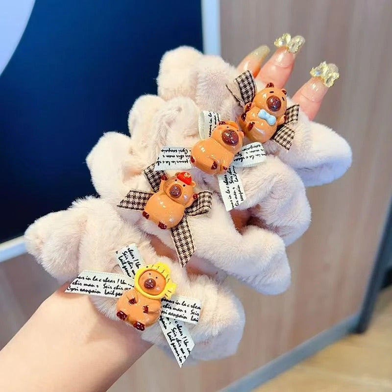 Pack X 12u Scrunchies Capybara Colitas