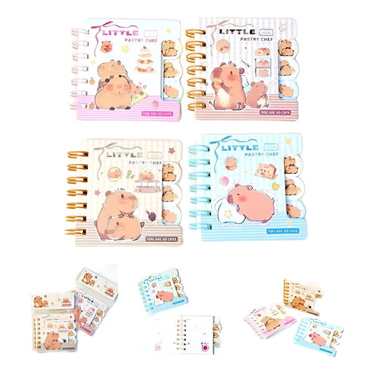 Mini Libreta Anillada Capybara
