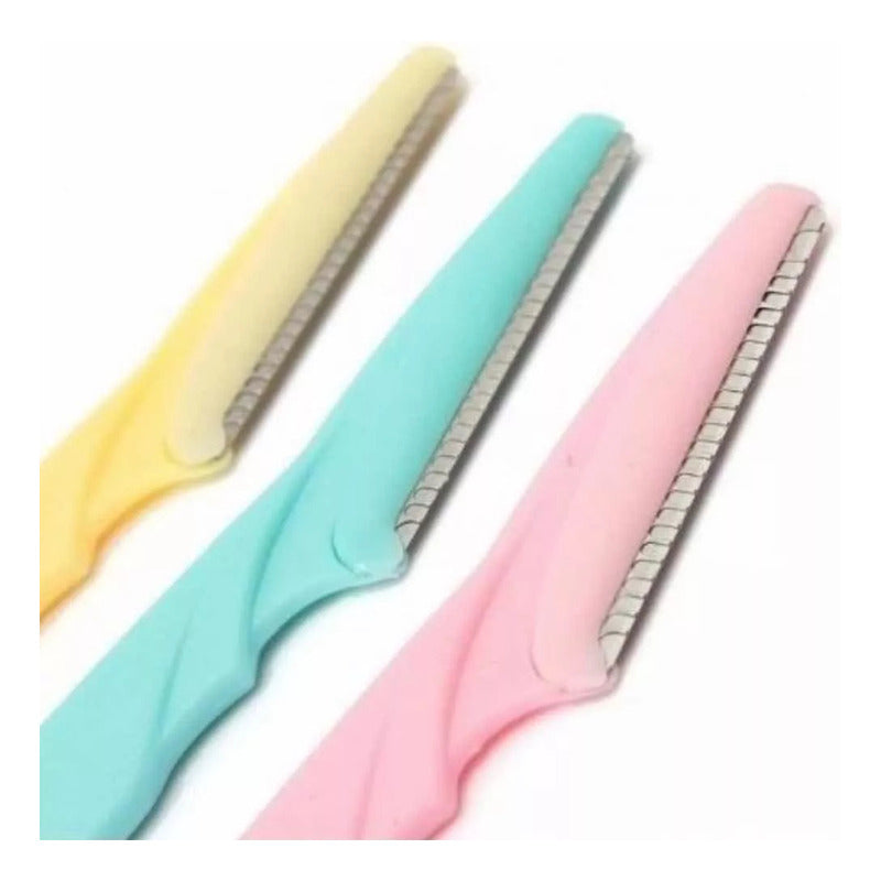 Perfilador Cejas X3 Tineke Navaja Quita Vello Facial Depilador Blister 3 Unidades