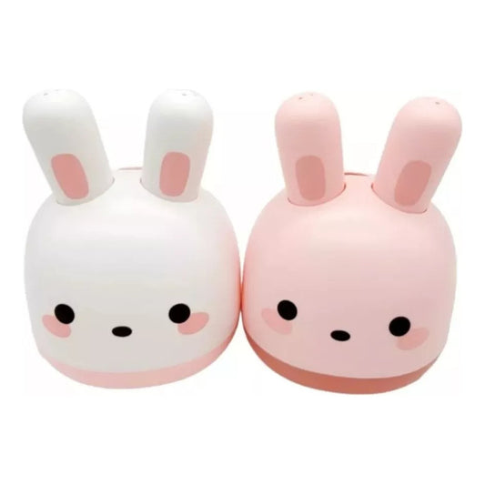 Box Porta Pañuelo Con Orejitas Organizadora Rabbit Cute Rosa