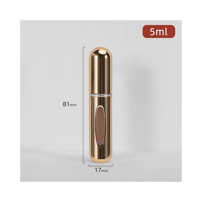 Mini Perfumero Portátil Recargable 5ml Atomizador Colores