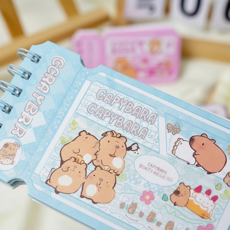 Mini Libreta Capybara Surtido