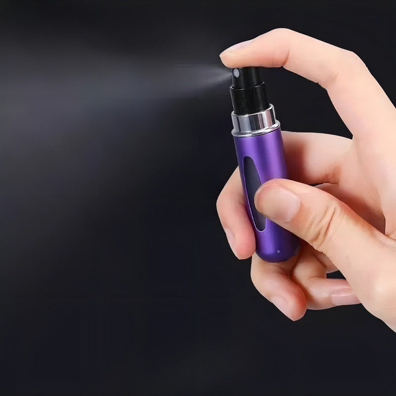 Mini Perfumero Portátil Recargable 5ml Atomizador Colores