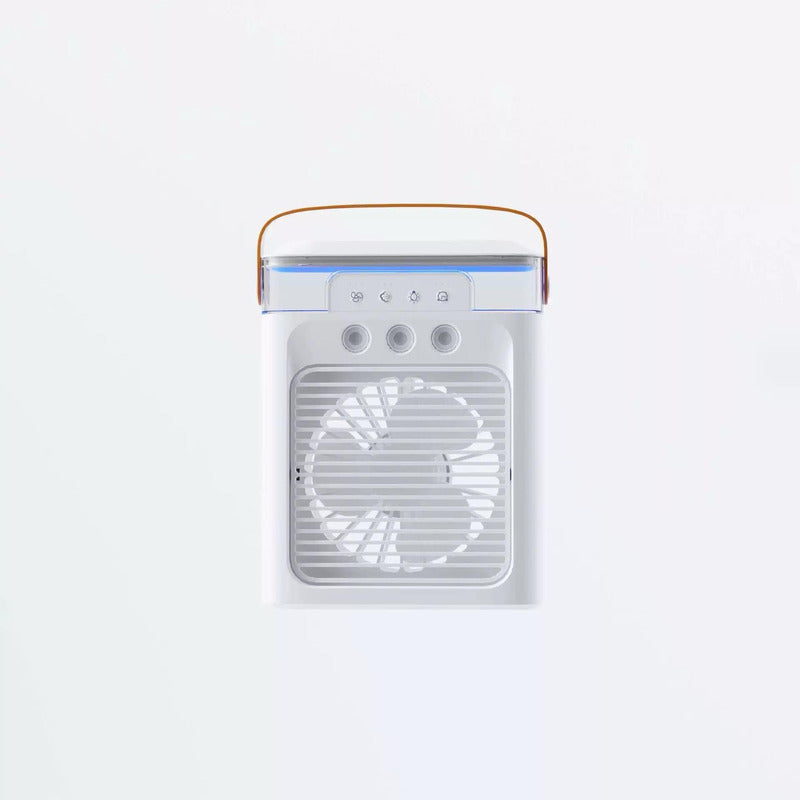 Ventilador Portátil + Humidificador + Luces Nocturnas