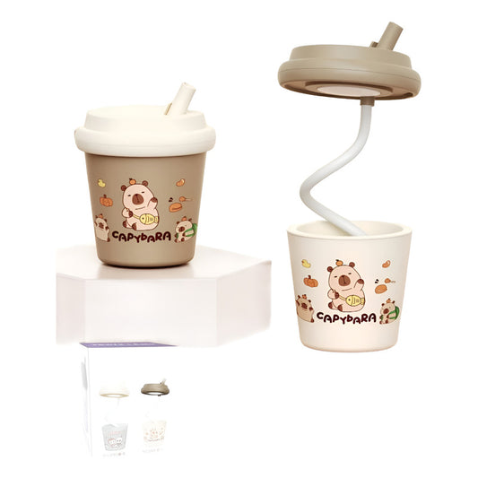 Lámpara Velador Organizador Forma Vaso Capybara