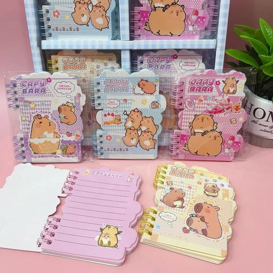 Mini Libreta Anillada Capybara