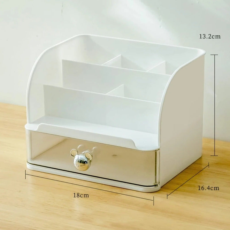 Organizador Escritorio Multiuso Con Deco Oso