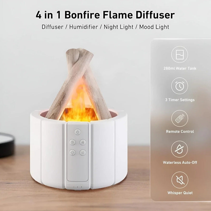 Humidificador Aromatizador Fogata