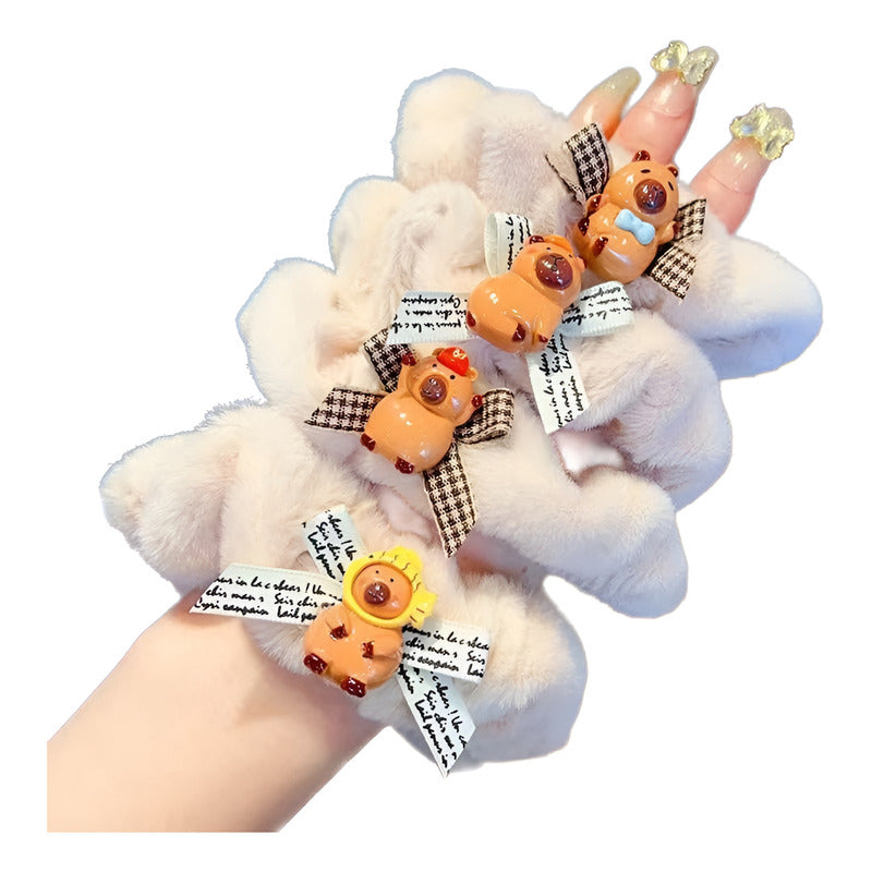 Pack X 12u Scrunchies Capybara Colitas