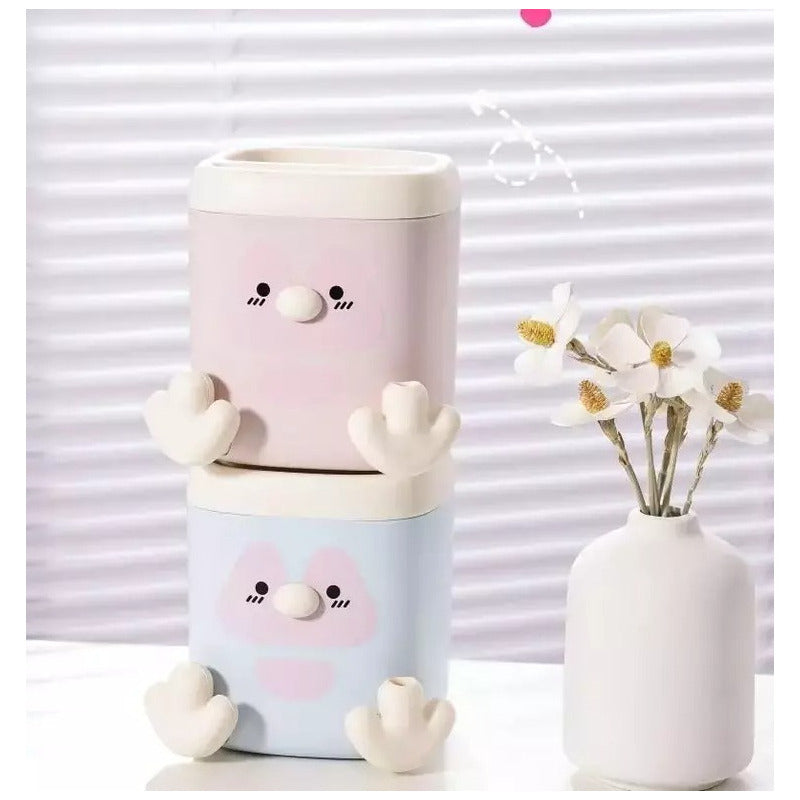 Organizador De Escritorio Porta Lapiceras Pinguino