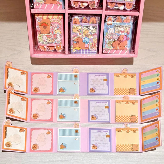 Nota Adhesiva Plegable Capybara