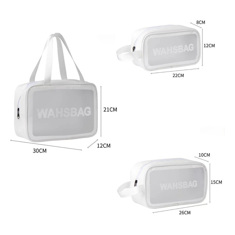 Set Portacosmetico Nesecer Washbag Para Viajes