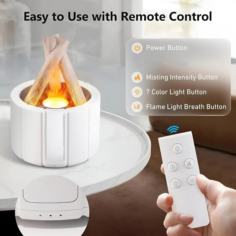 Humidificador Aromatizador Fogata