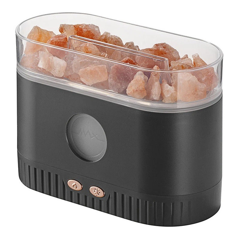 Humidificador Aromatizador Sal Himalaya Con Luz