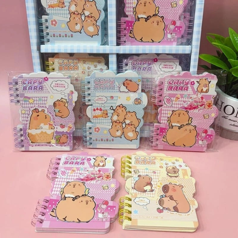 Mini Libreta Anillada Capybara