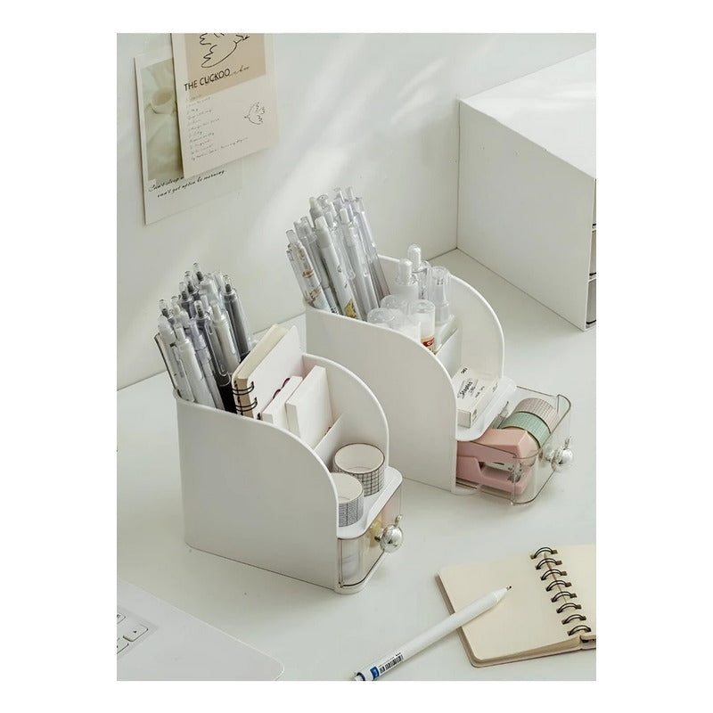 Organizador Escritorio Multiuso Con Deco Oso