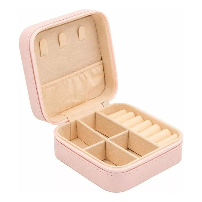 Alhajero Joyero Caja Organizador Joyas Anillos Y Accesorios
