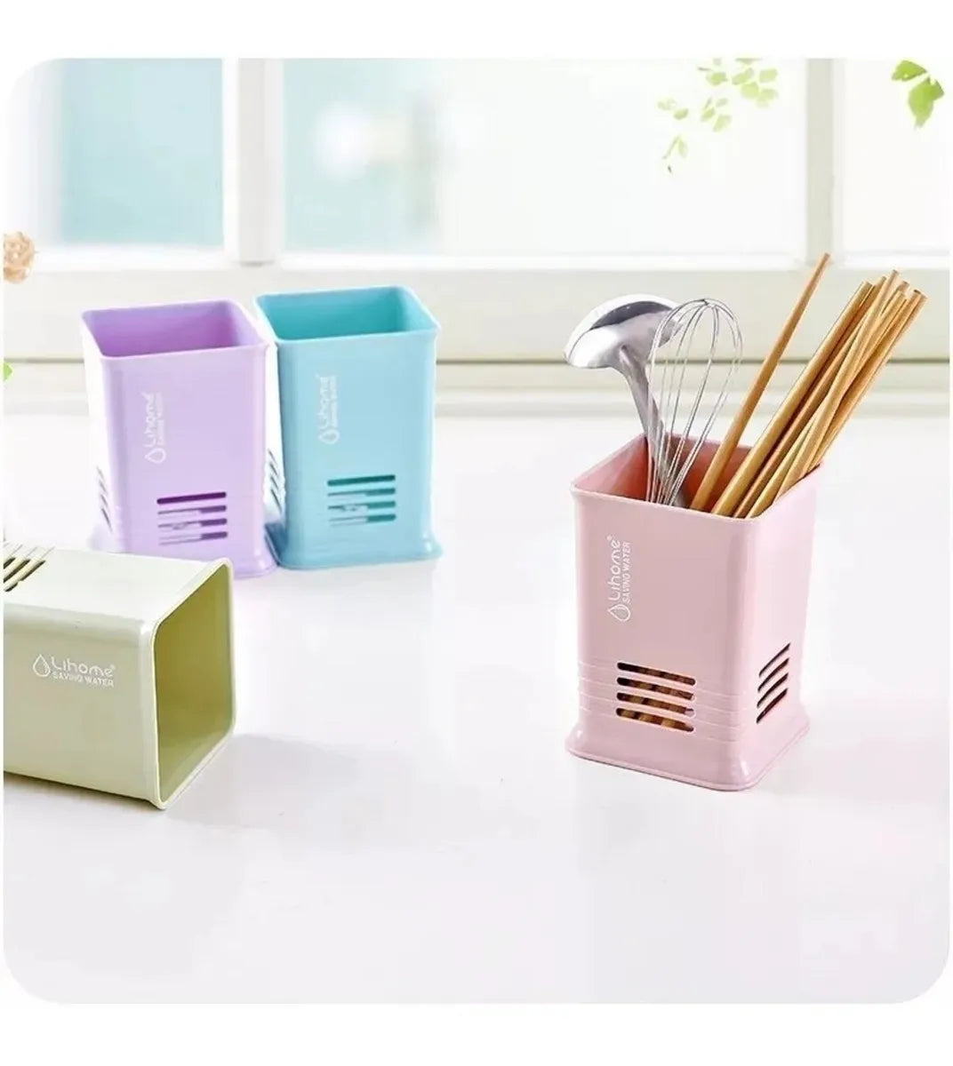 Organizador Cubiertos Porta Utensilios Cocina Baño Lapicero