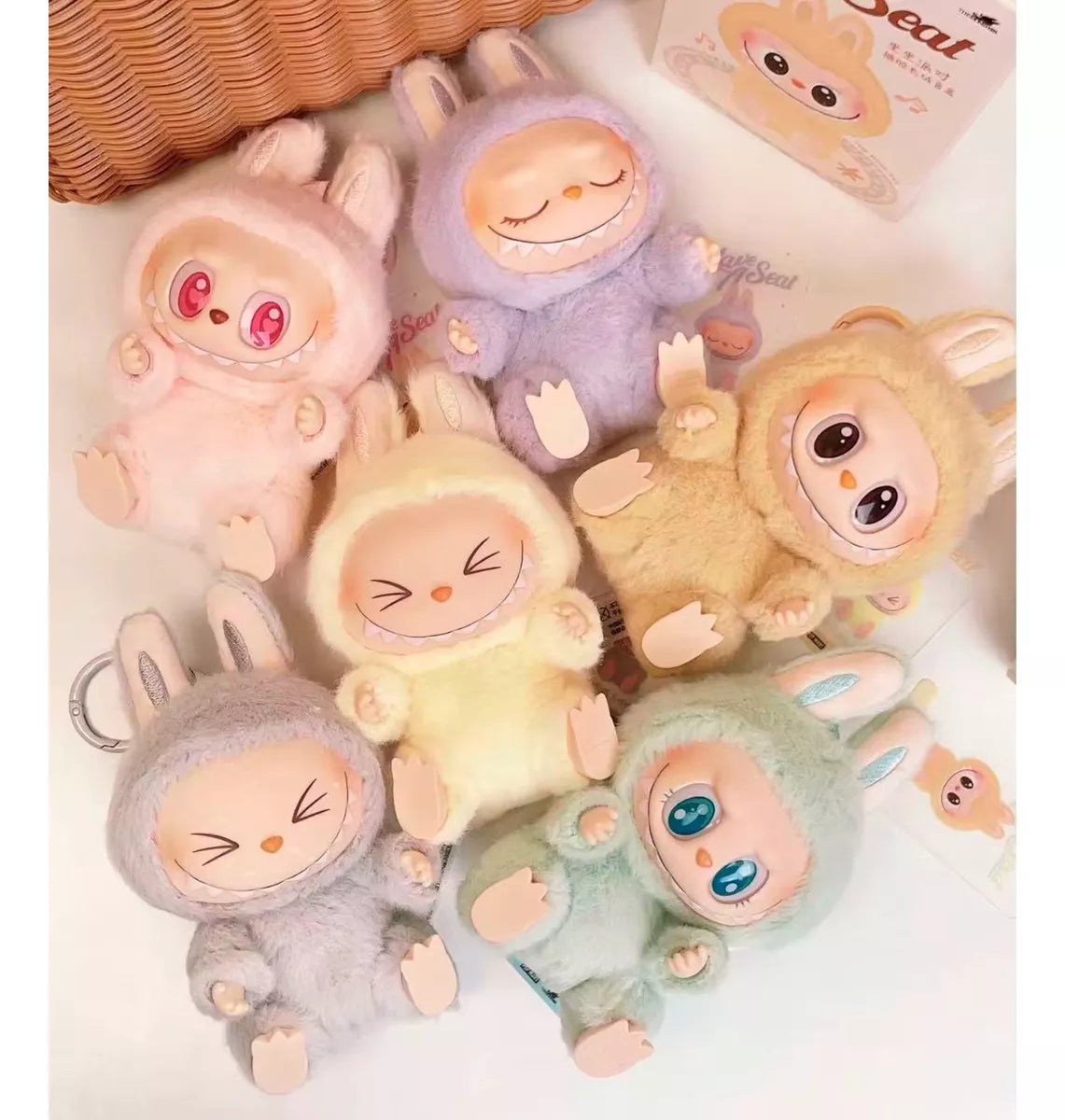 Peluche Labubu Sorpresa Llavero Calidad Premium 13cm