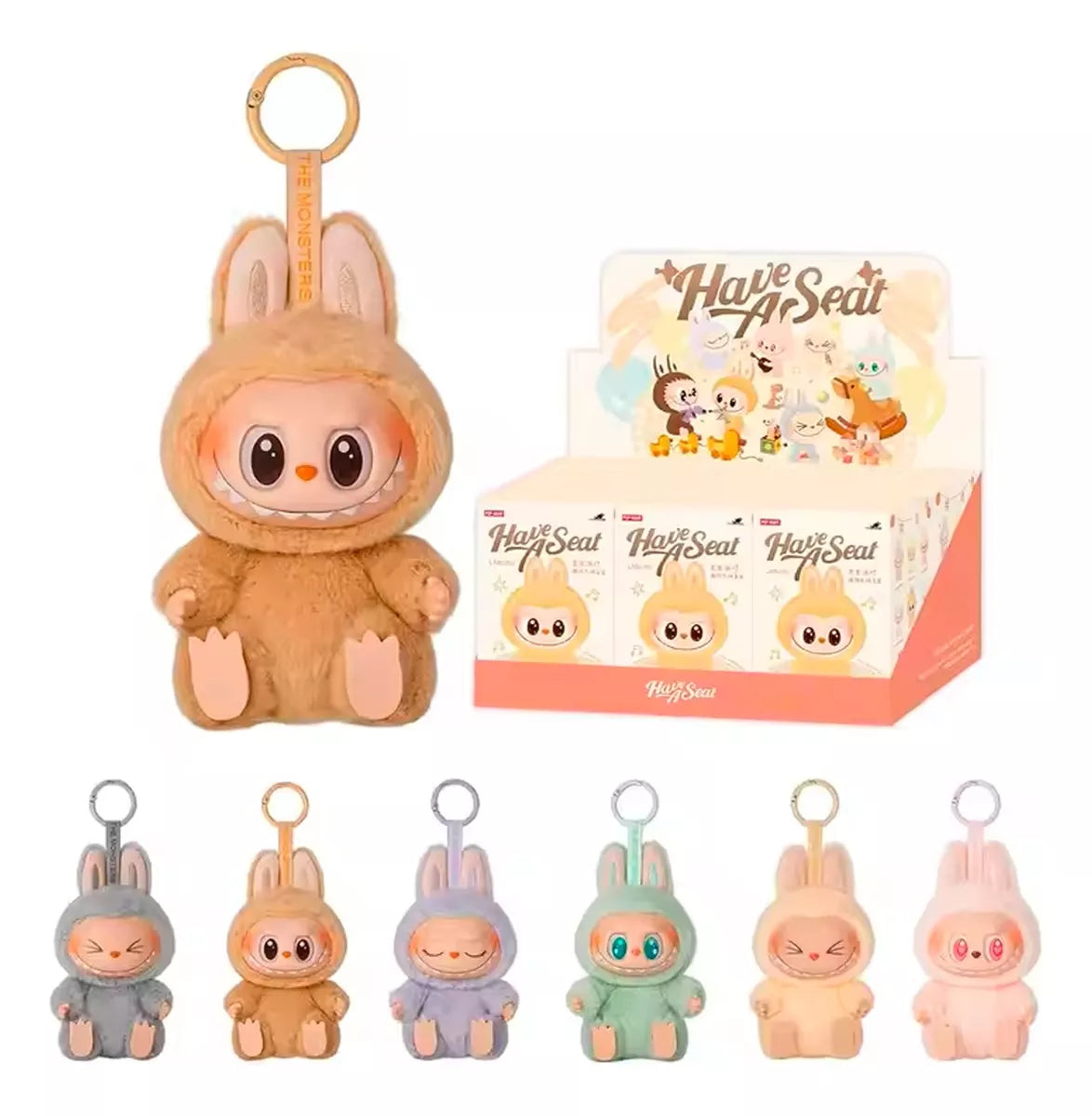 Peluche Labubu Sorpresa Llavero Calidad Premium 13cm