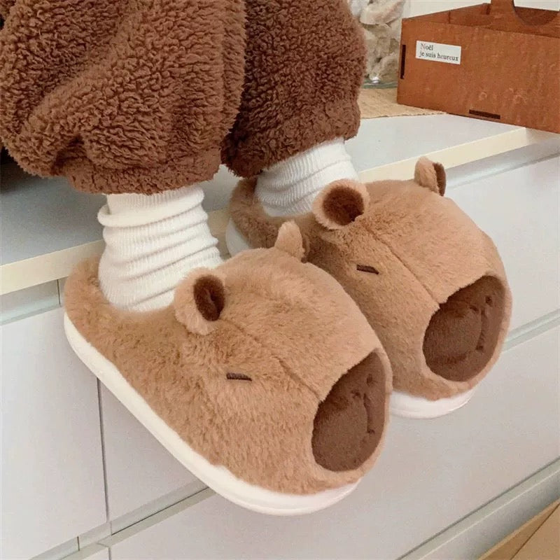 Pantuflas capybara
