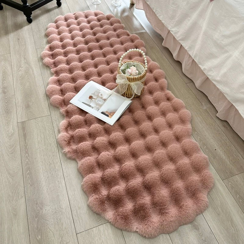 Alfombra Felpuda Pelo Conejo
