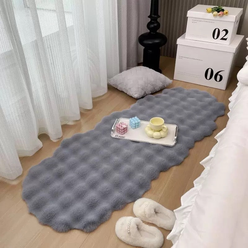 Alfombra Felpuda Pelo Conejo
