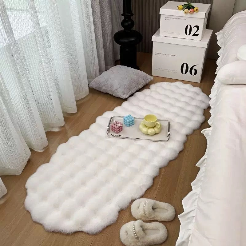 Alfombra Felpuda Pelo Conejo