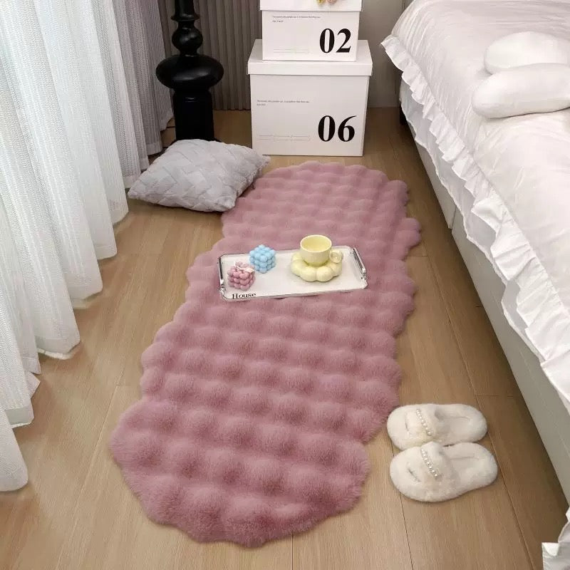 Alfombra Felpuda Pelo Conejo