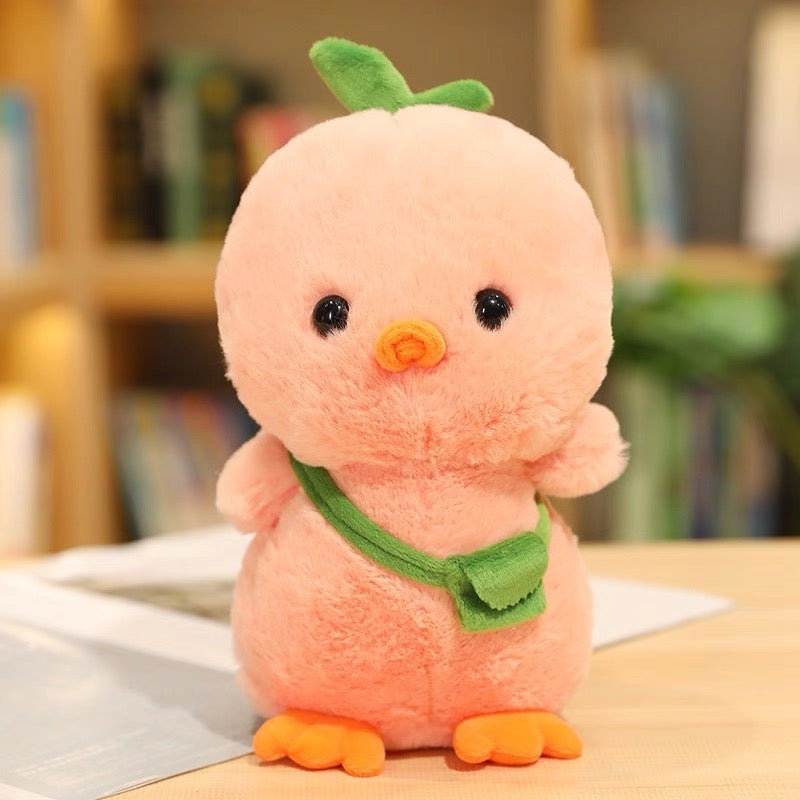 Peluche Patito con cartera 23cm
