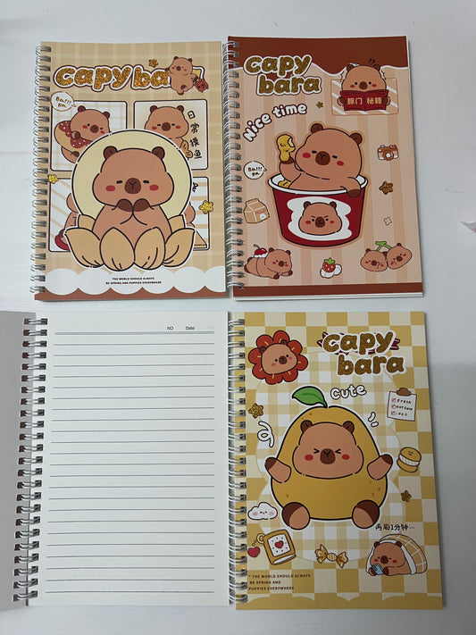 Anotador Libreta A5 Capybara 14.5x21cm