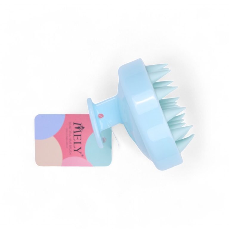 CEPILLO MASAJEADOR DE SILICONA REDONDO COLORES SURTIDOS