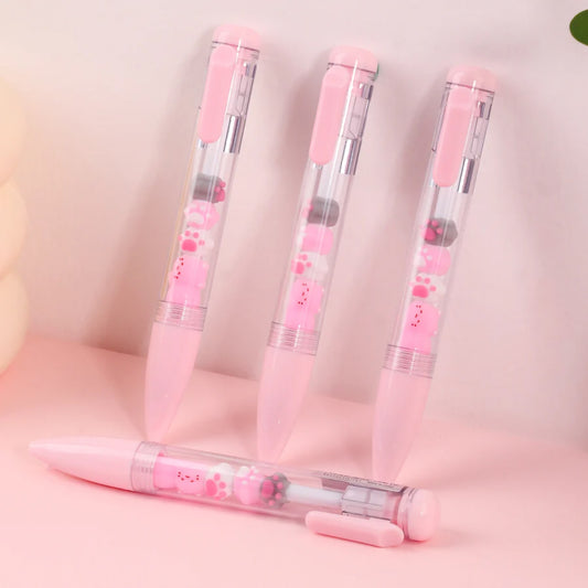 Boligrafo DIY desarmable Huellitas x caja 36u