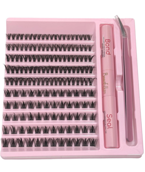 Kit Extensiones De Pestañas Cluster