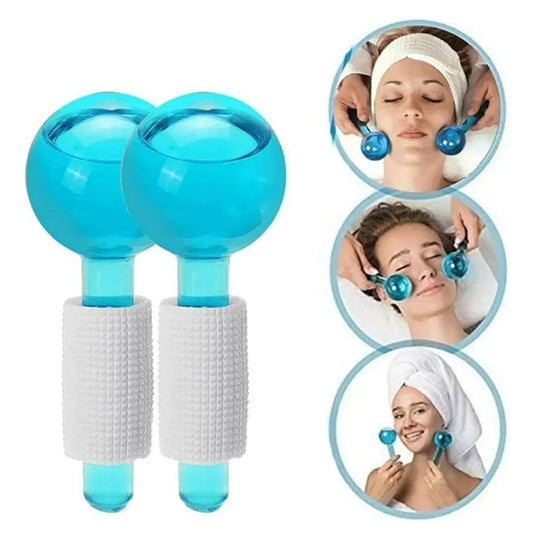 Masajeador Facial Frio Cristal