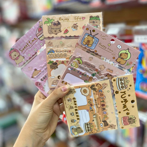 Notas adhesivas Capybara