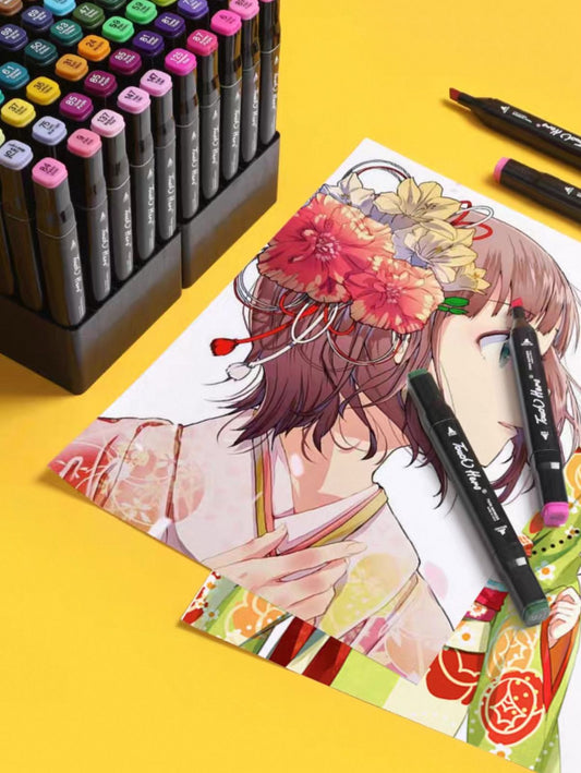 Marcador Doble Punta x60 color