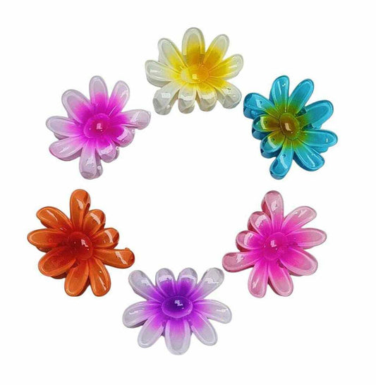 Broche para pelo Flor Margarita x12u