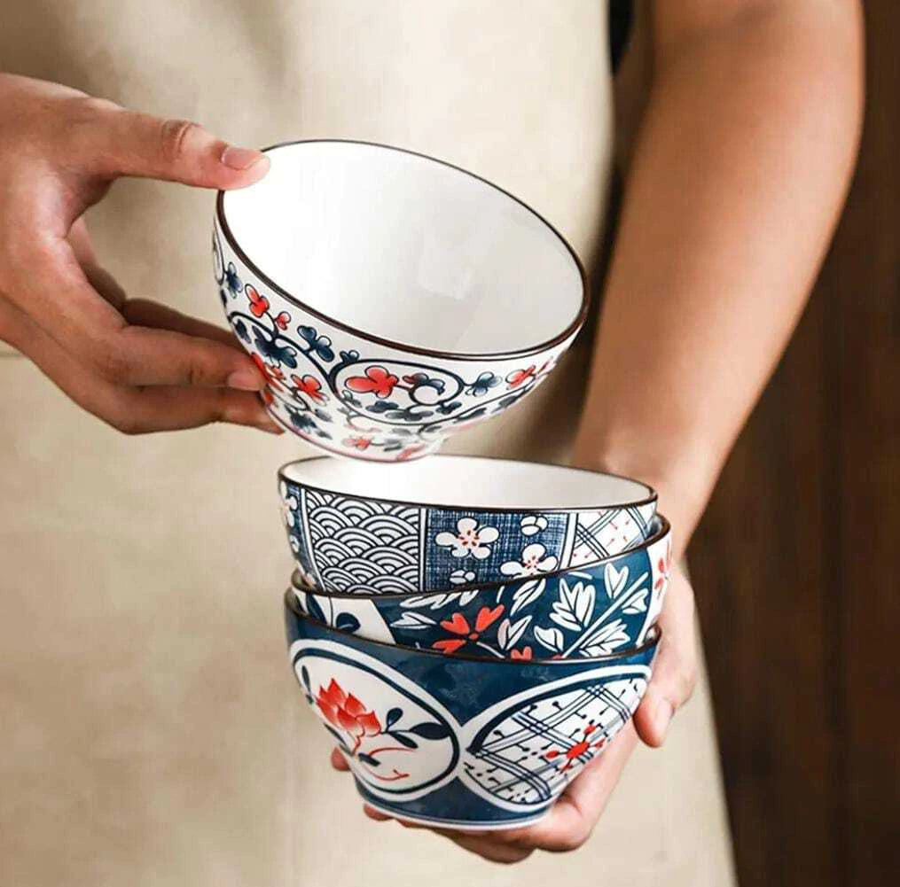 Set de Bowl de Ceramica 6Pcs