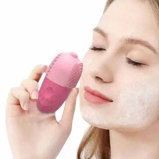 Rodillo de Silicona Masajeador Facial