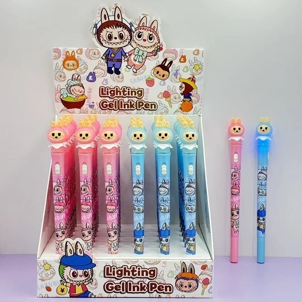 Boligrafo Labubu con Luz x caja 36u