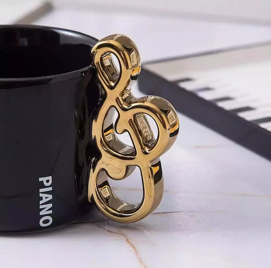 Taza de Ceramica Plato Piano