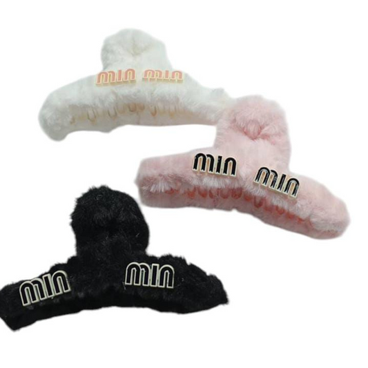 Broche de Pelo Peluche Min min x12u