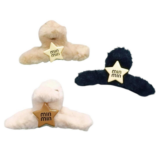Broche de Pelo Star Min x12u