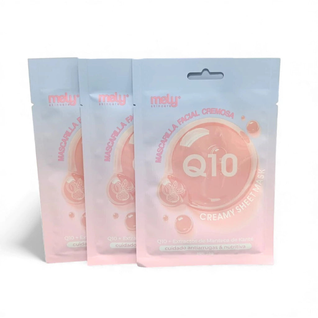 Mascarilla Facial Cremosa Q10+Manteca de Karite