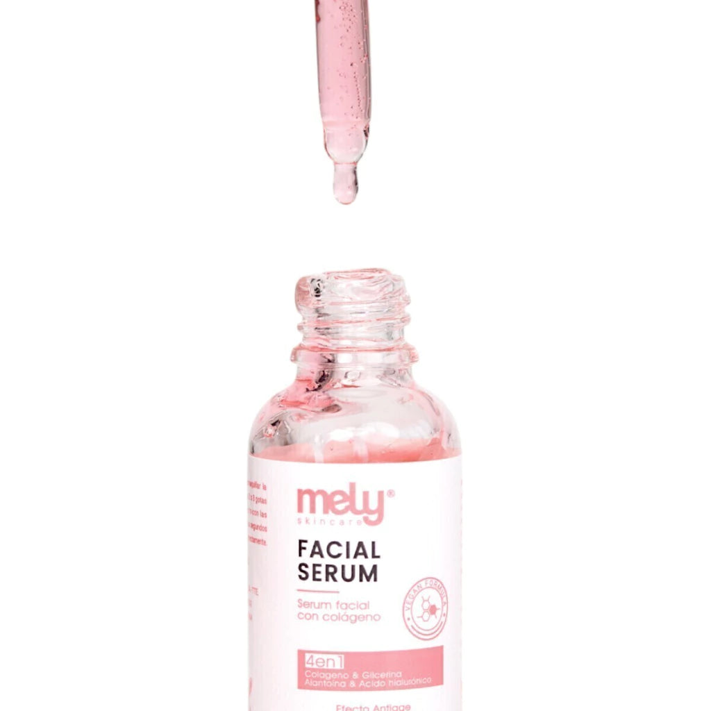 SERUM FACIAL 4 EN 1 COLÁGENO, GLICERINA, ÁCIDO HIALURÓNICO Y ALANTÓINA