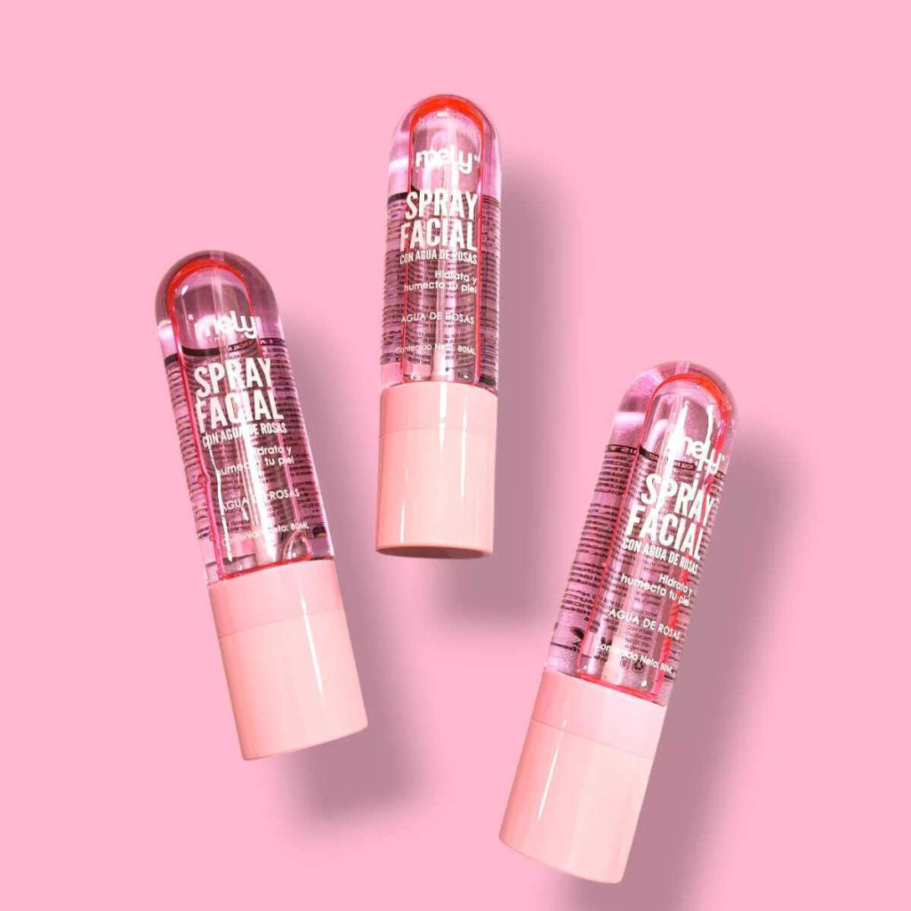 Spray Facial con Agua de Rosas Mely